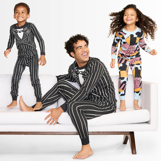 Hanna Andersson Disney Tim Burton's Nightmare Before Christmas Matching Family Pajamas