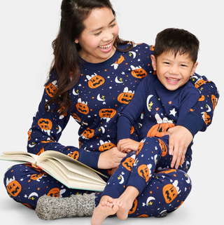 Hanna Andersson Peanuts Halloween Matching Family Pajamas