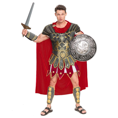 Spooktacular Creations Brave Men’s Roman Gladiator Costume Set