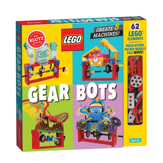 Klutz LEGO Gear Bots Science/STEM Activity Kit