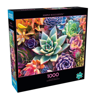 Buffalo Games - Simple Succulent - 1000 Piece Jigsaw Puzzle