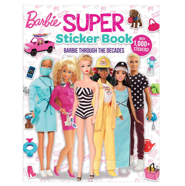 Barbie Super Sticker Book: Through the Decades