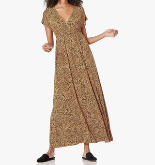 Amazon Essentials Vestido largo con cintura para mujer