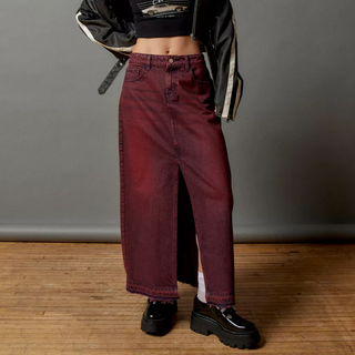 BDG Mandi Denim Maxi Skirt