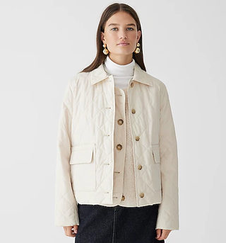 J.Crew Quilted Lady Jacket with PrimaLoft