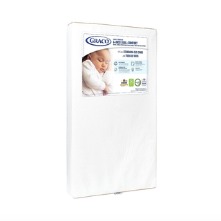 Graco 6" Dual-Comfort 2-Sided Premium Foam Crib & Toddler Mattress
