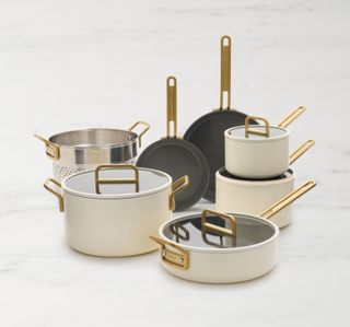 GreenPan Stanley Tucci Ceramic Nonstick 11-Piece Cookware Set
