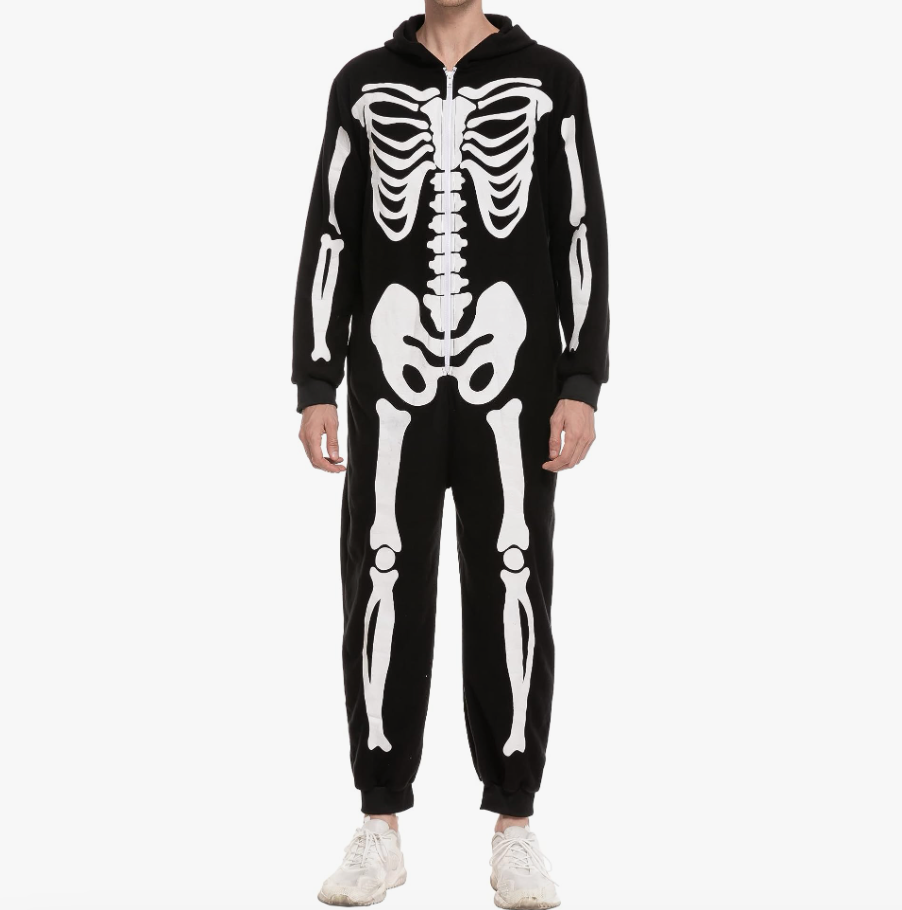 Spooktacular Creations Unisex Skeleton Jumpsuit
