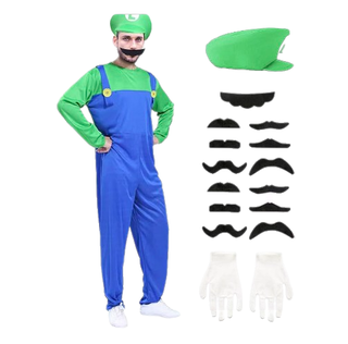 Generic Super Brothers Luigi Costume