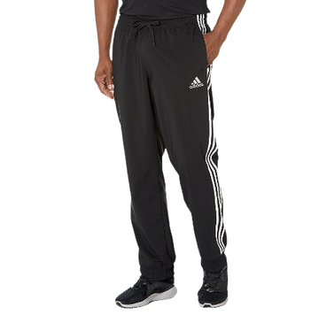 Adidas Men's Aeroready Essentials Tapered Cuff Woven 3-Stripes Pants