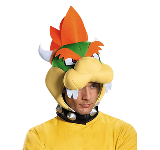 Disguise Men's Bowser Headpiece Costume Accessory