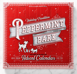 Williams Sonoma Peppermint Bark Advent Calendar