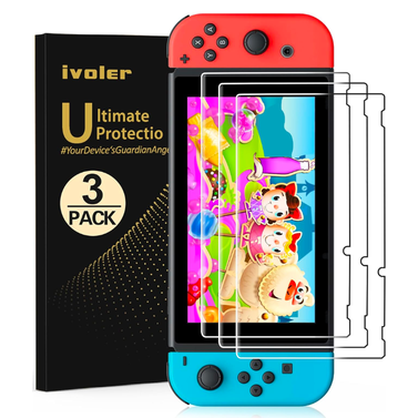 Ivoler Tempered Glass Screen Protector (3-Pack)