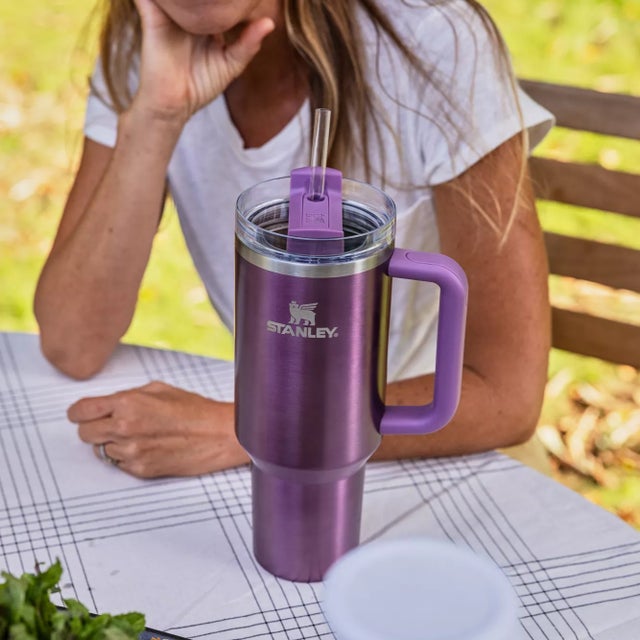 Stanley, Dining, New Stanley 4 Oz Quencher H20 Tumbler In Orchid Purple