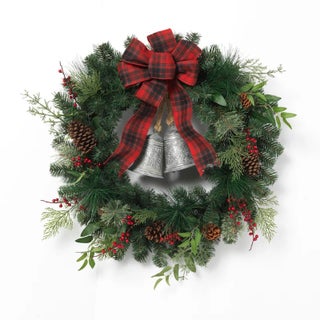 Faux Pine Wreath