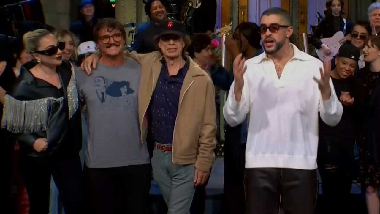 Mick Jagger and Lady Gaga Make Surprise Cameos in Bad Bunny's 'SNL' Hosting Debut | Entertainment Tonight