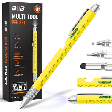 Biib 9-in-1 Multitool Pen