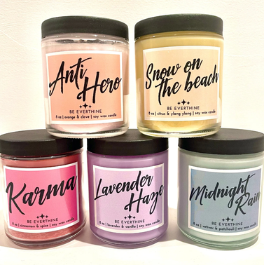 BeEverthine Midnight Candles Inspired by Songs