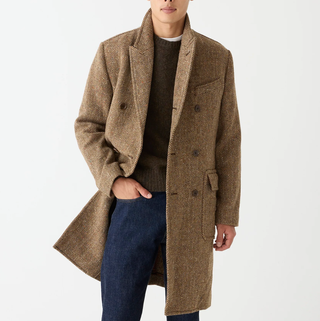 J. Crew Ludlow Double-Breasted Topcoat