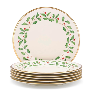 Lenox 835217 Holiday Dinner Plate Set