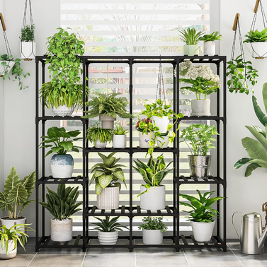 Gentingbro Large Indoor Plant Shelf