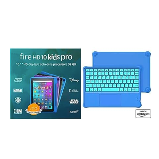 Fire HD 10 Kids Pro Tablet, 10" HD 32GB + Kids Bluetooth Keyboard