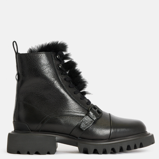 Tori Shearling Leather Boots