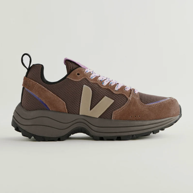 Veja X Reformation Venturi Sneakers in Walnut