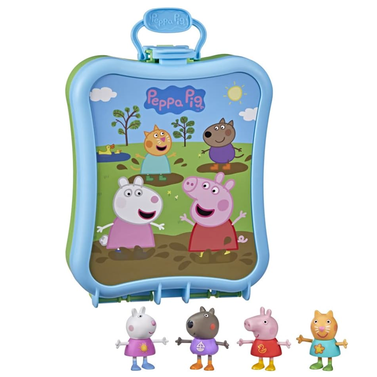 Peppa Pig Toys Peppa's Carry-Along Friends Toy Set