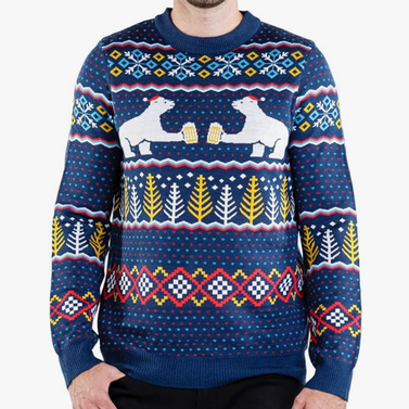 Tipsy Elves Fun Classic Ugly Christmas Sweater