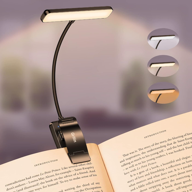 Gritin 19 LED Rechargeable Book Light