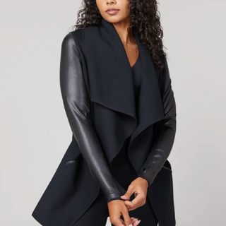 Drape Front Jacket