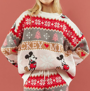 Disney Mickey Mouse Fair Isle Sweater