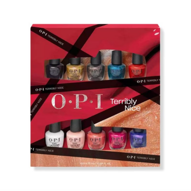 OPI Terribly Nice Holiday Nail Lacquer 10-Piece Mini Pack