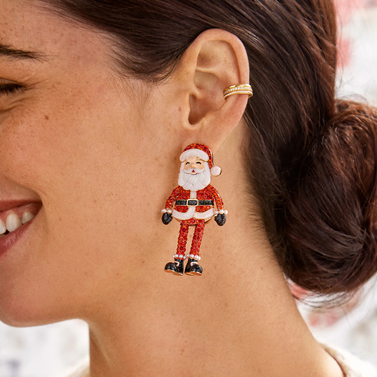 Santa Claus Is Coming To Town Earrings