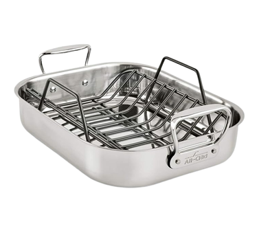 All-Clad Specialty Stainless Steel Roaster with Nonstick Rack