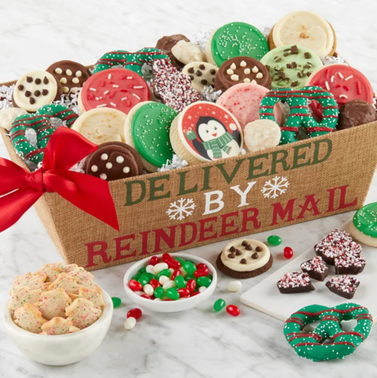 Cheryl's Cookies Reindeer Mailbox of Treats
