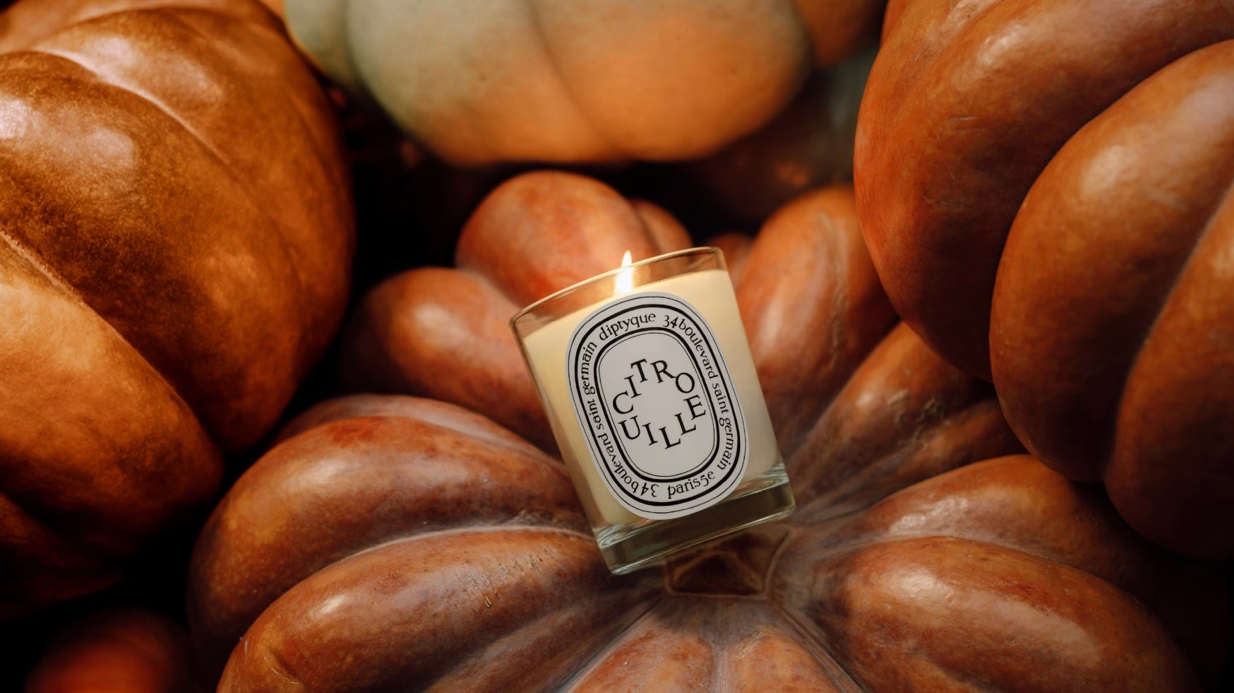 Diptyque's Pumpkin-Scented Citrouille Candle Is Back in Stock to