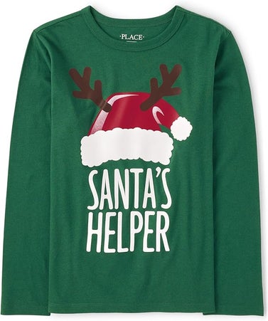 The Children's Place Long Sleeve Christmas T-Shirt