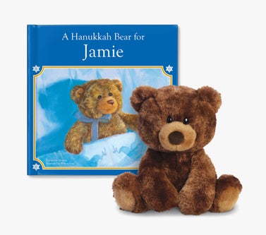 A Hanukkah Bear Personalized Book