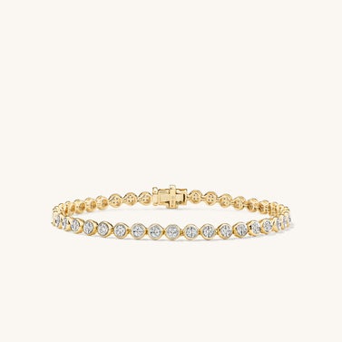 Mejuri Micro-Pavé Diamond Rivière Bracelet