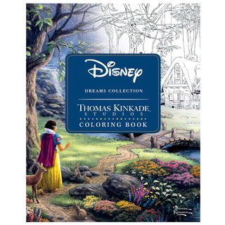 Thomas Kinkade Studios Coloring Book: Disney Dreams Collection