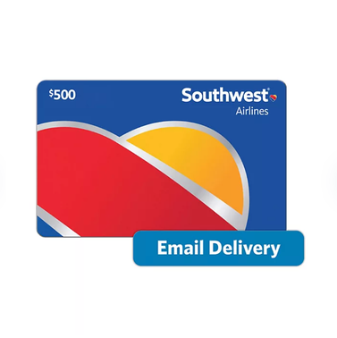 Southwest Airlines $500 Value eGift Card 