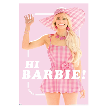 Trends International Barbie: The Movie - Hi Barbie Wall Poster