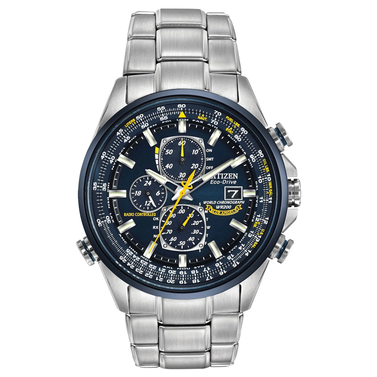 Citizen Men's Eco Drive Blue Angels World Chronograph AT Watch