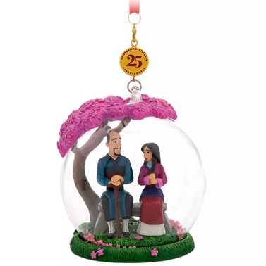 Mulan Legacy Sketchbook Ornament – 25th Anniversary – Limited Release