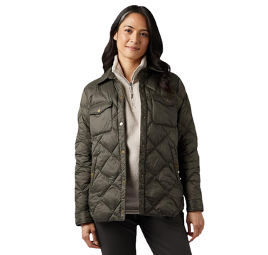 32 Degrees Women's Lightweight Recycled Poly-Fill Shirt Jacket