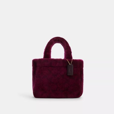 Small Tote In Shearling