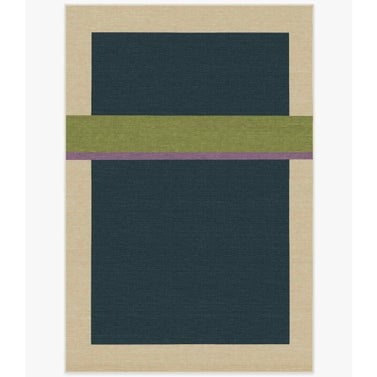 Breakout Teal & Chartreuse Rug