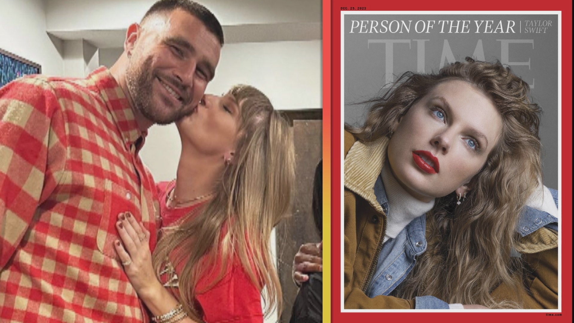 Taylor Swift's 2023 included Travis Kelce, the Eras tour and a Time  magazine cover